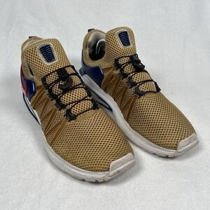 Nike‎ Shox Gravity Mens AR1999-700 Metallic Gold Red Blue USA Olympic Shoes 11